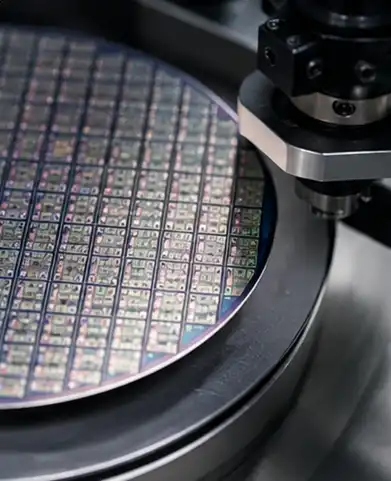 Macinazione grossolana e macinazione fine per wafer di semiconduttori